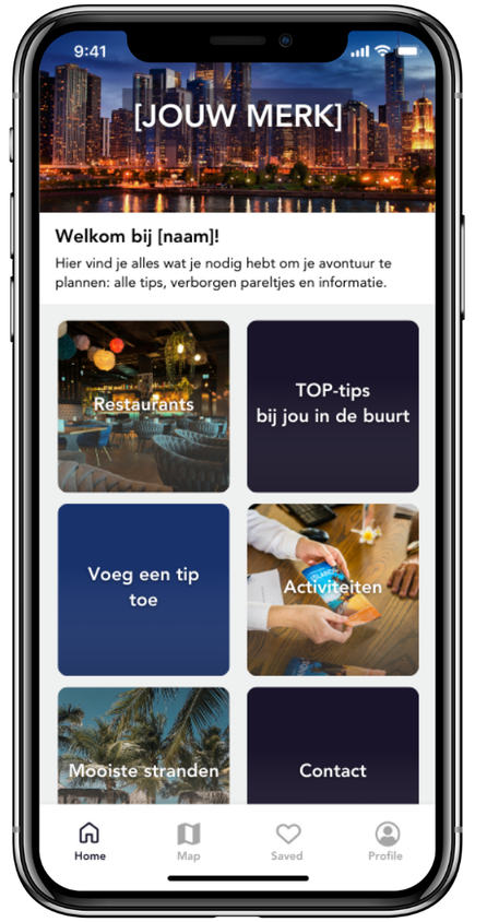 GoHere app – Persoonlijke link